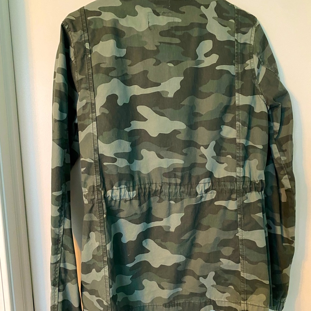 Camouflage jacket.